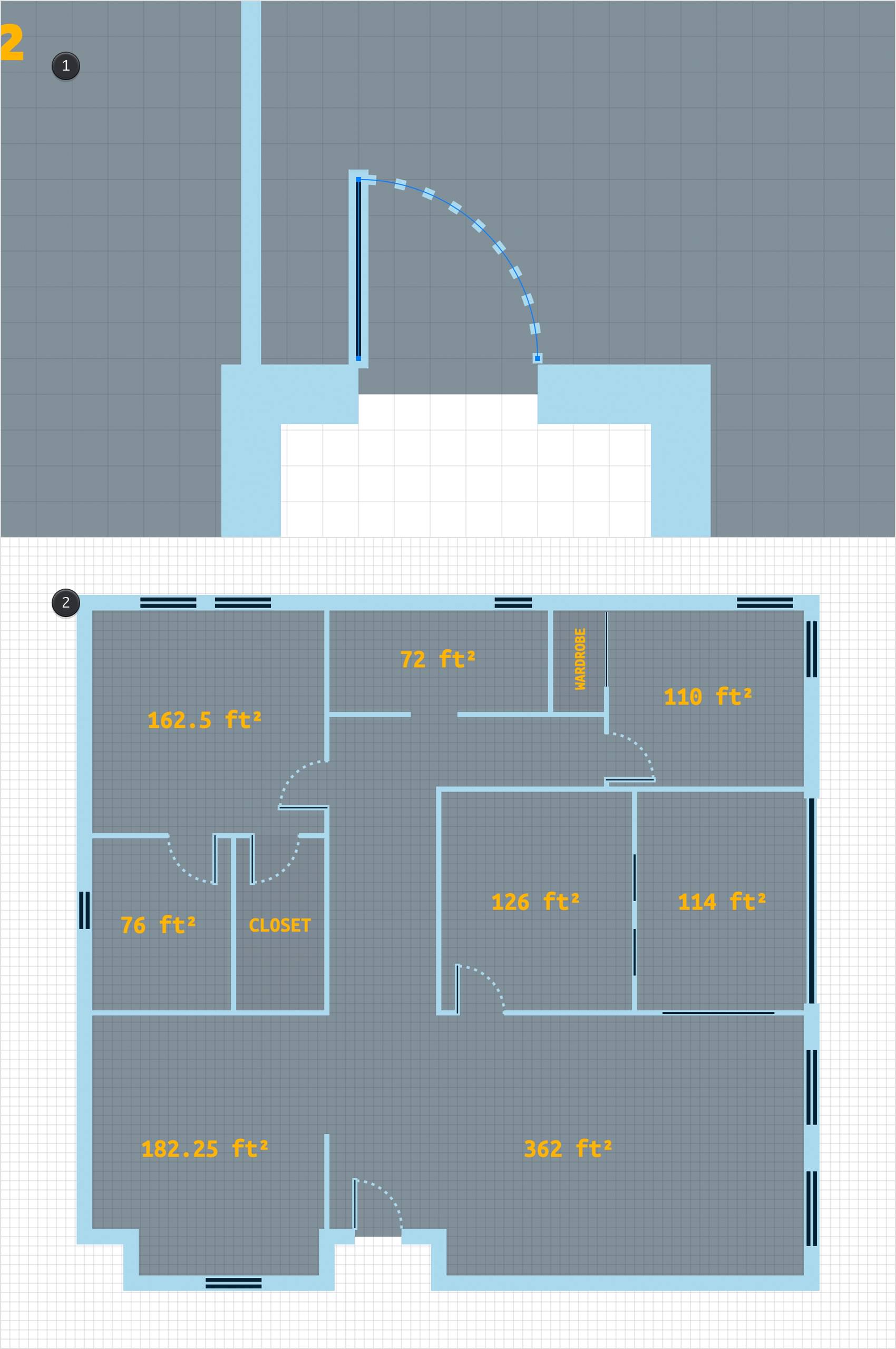 how to create a floor plan in numbers for mac