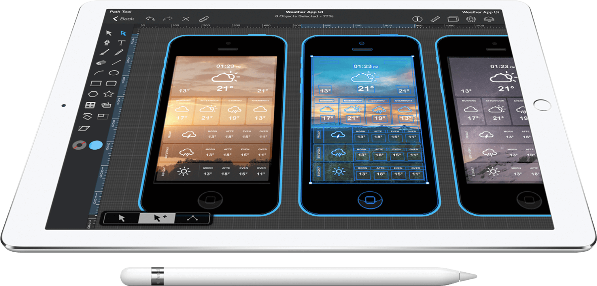 Professional graphics on iPad Pro