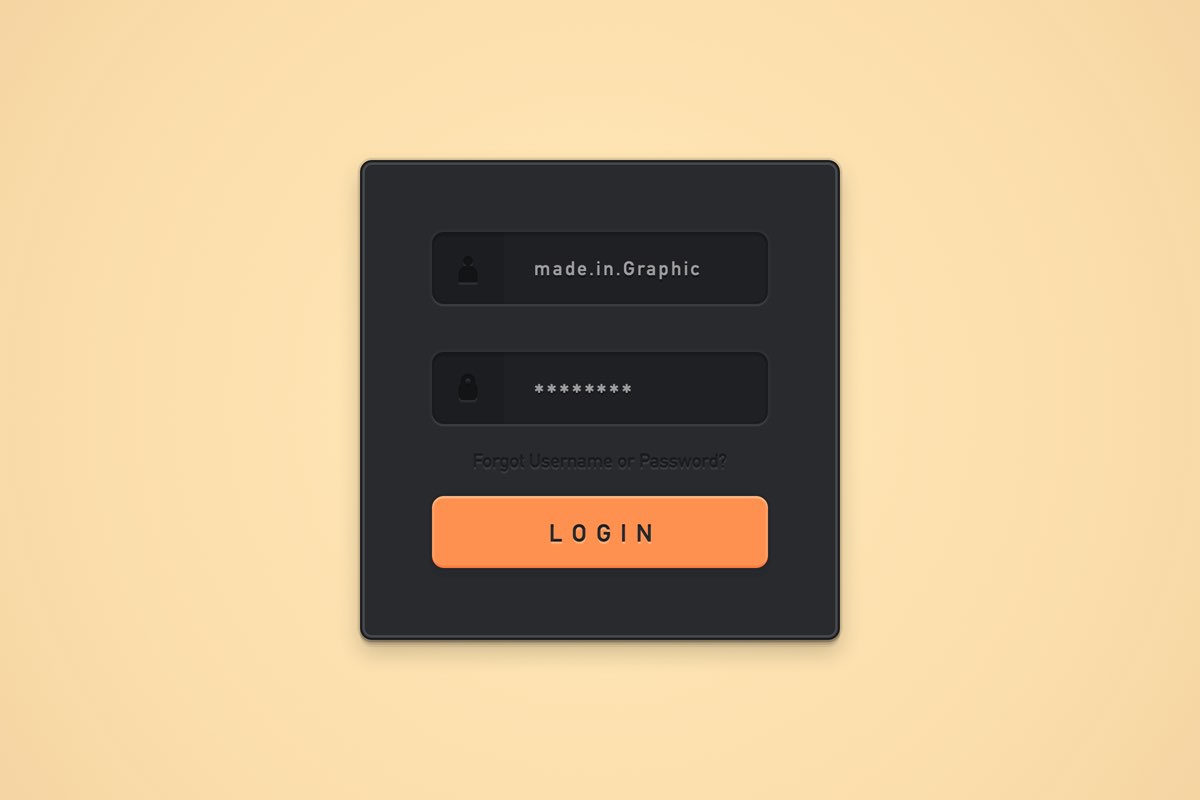 Create a Login Widget
