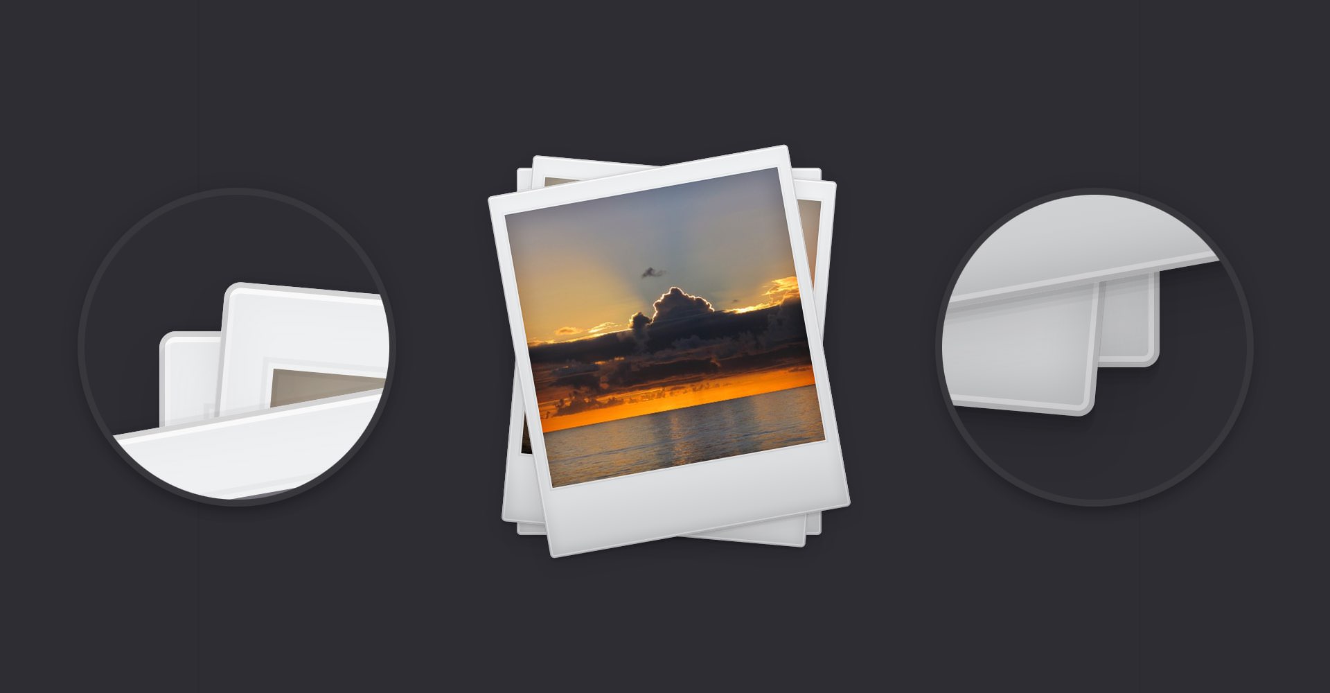 Create a Photo Stack Icon