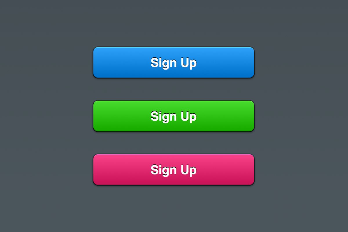 Create a Set of Web Buttons
