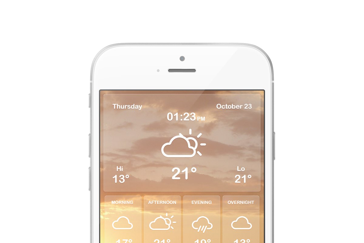 Create a Weather App Interface
